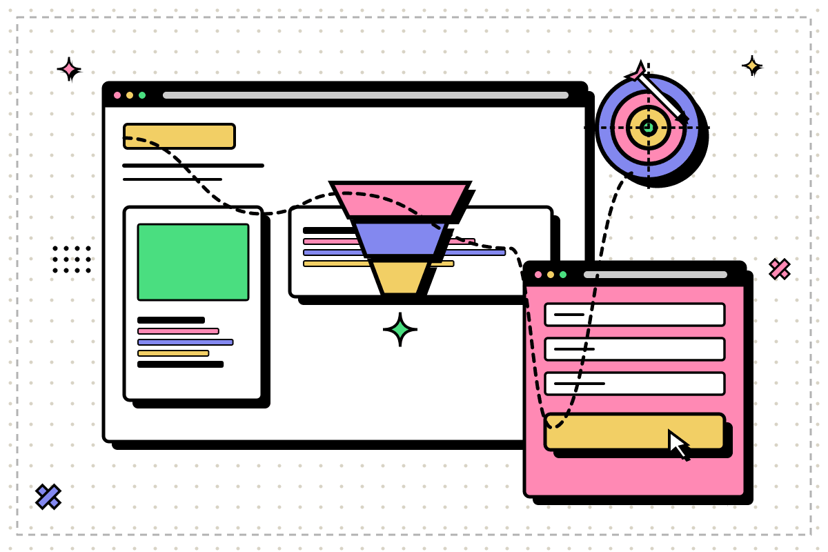 Landing Page für Werbekampagnen mit Lead-Formular, klarem Angebot und Conversion-Fokus